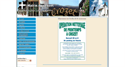 Desktop Screenshot of crozet.fr
